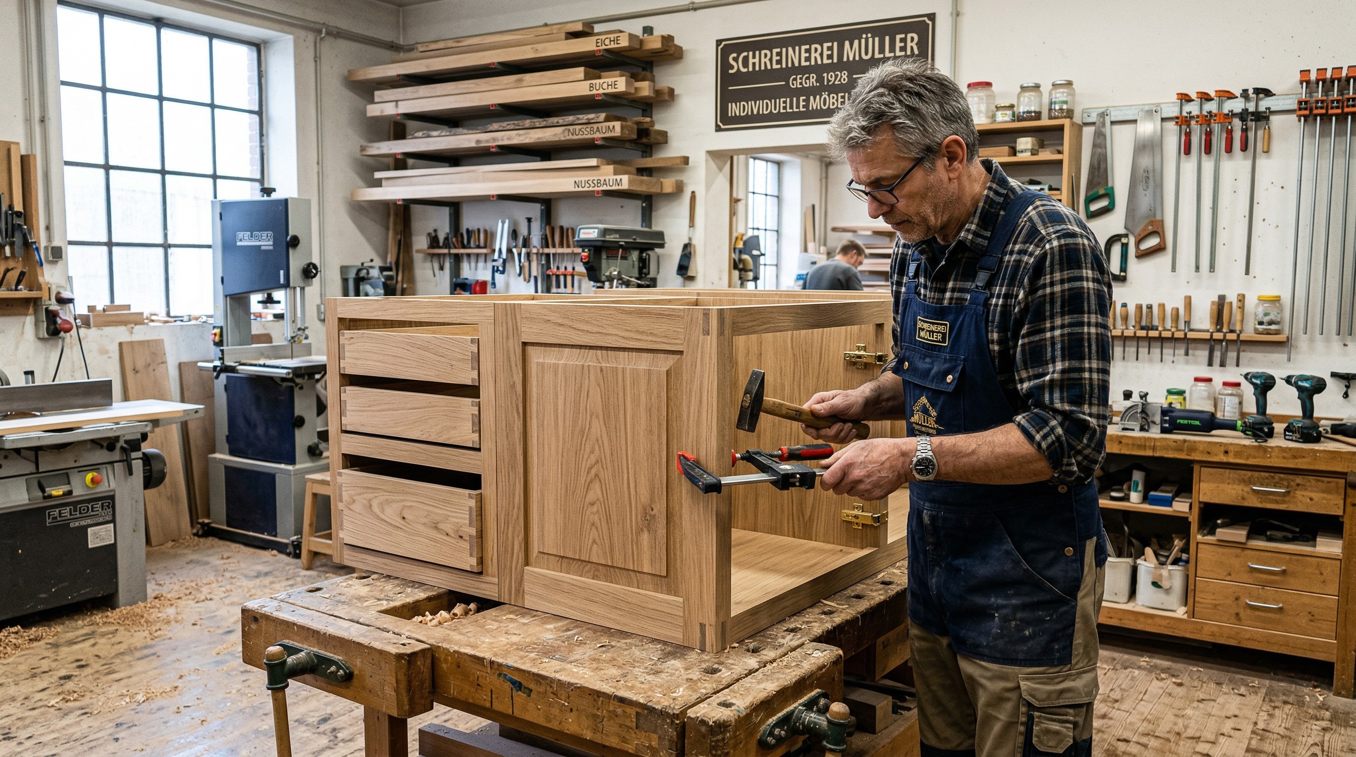 DIE MÖBELMACHER GmbH & Co. KG, Die Hamburger Tischlerei für exklusiven Möbelbau – Tischler & Schreiner Hamburg